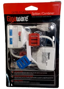 Gigaware RadioShack Cat5E Ethernet-Splitter/Kombinator (2790033) – Brandneu! - Bild 1 von 8