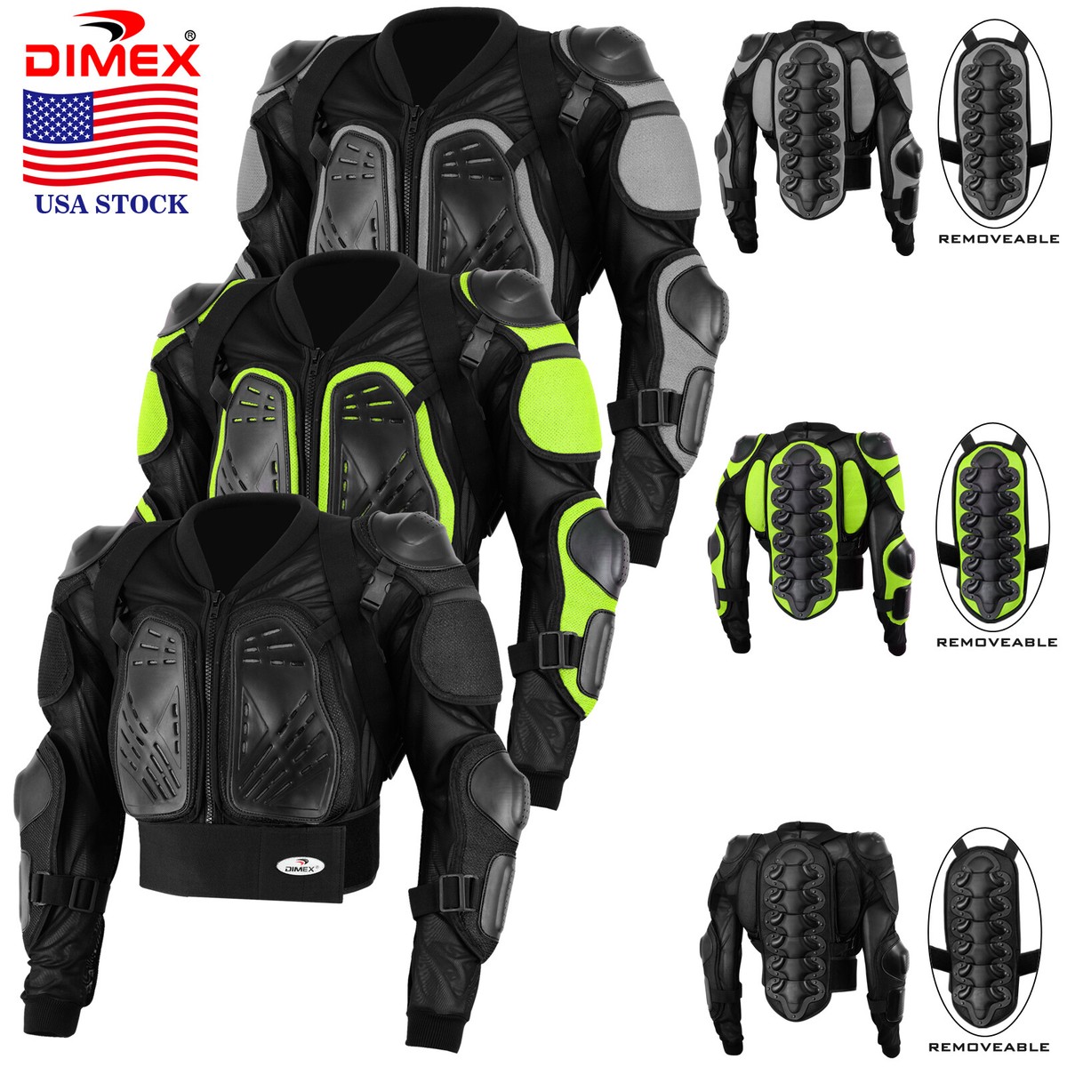 Motorcycle Mesh Jacket Motorcycle Armor Body Guard Vest, Dirtbike