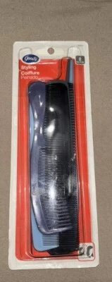 Juego de peines Goody Styling Coiffure 2008 paquete familiar de 8 piezas nunca abiertos Foto 1 de 4