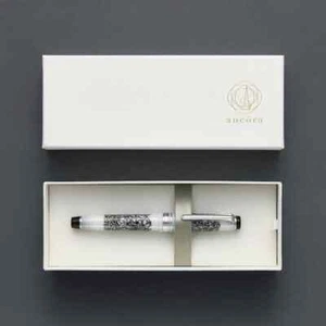 SAILOR Ancora Professional Gear Slim Fountain Pen SOUKA Silver/White Nib MF - Picture 1 of 8