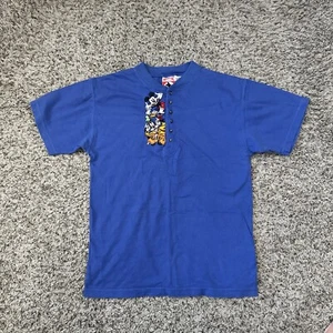 90s Mickey Mouse Fab Five Vintage T-Shirt Medium Disney Store Minnie Donald Duck - Bild 1 von 9