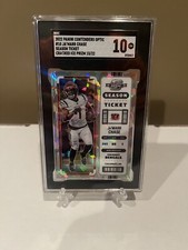 2022 Contenders Panini Optic Season Ticket Ja’Marr Chase Cracked Ice /22