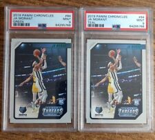 Lot of 2: Chronicles Ja Morant Rookie RC Graded PSA 9 Cards, Green, Teal, V3