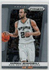 MANU GINOBILI 2013-14 Panini Prizm #122 San Antonio Spurs