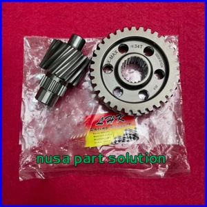 Yamaha XMAX250 XMAX300 Main Axle (15T) & 1ST Wheel Gear (34T) LHK Racing - Picture 1 of 2