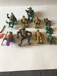 TMNT Teenage Mutant Ninja Turtles Lot of 10 Action Figures - Picture 1 of 4
