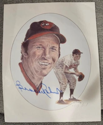 Brooks Robinson Signed Autographed Jerry Hersch Limited Edition Litho Orioles - Image 1 of 4