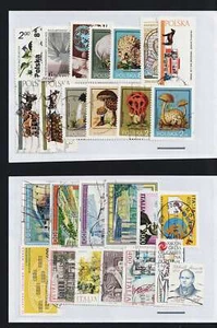LOTTO SERIE COLLEZIONE FRANCOBOLLI NAZIONI VARIE Rif AB 76 - Picture 1 of 1