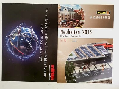 Catálogos HO 2004 Marklin y 2015 Faller Foto 1 de 2