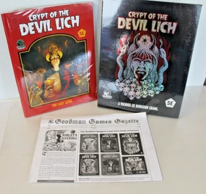 5E Crypt of the Devil Lich Kickstarter Goal Pack & A Vicious 5E Dungeon Crawl - Picture 1 of 15