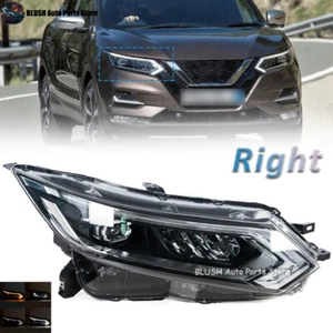 Right LED Front Lamp Headlight Housing Without Bulb For Nissan Qashqai 2019-2021 - Picture 1 of 13