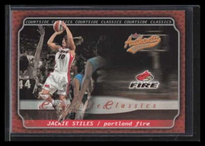 2002 Fleer Authentix WNBA Courtside Classics 1 Stili Jackie F02712 - Foto 1 di 2