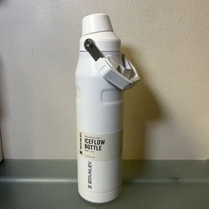 Stanley 36oz Stainless Steel IceFlow Aerolight Fast Flow Water Bottle - Polar - Picture 1 of 7