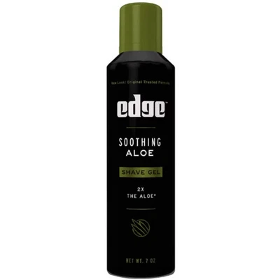 Gel de afeitar calmante de aloe Edge 7 oz | Protección refrescante de la piel para un afeitado suave Foto 1 de 4
