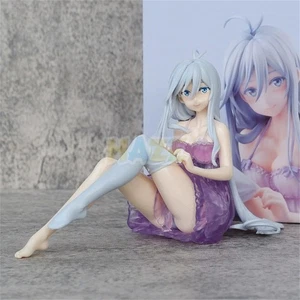 Wandering Witch: The Journey of Elaina Purple Pajamas Figure 10cm Toy - Picture 1 of 6