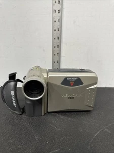 Sharp Viewcam VL-AH6OU Hi8 Video Camcorder Gold400x Digital Zoom 3.5"Screen#D9 - Picture 1 of 9