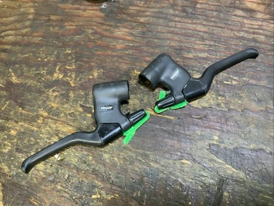 SHIMANO 200GS BICICLETA VOLADIZO MTB PALANCAS DE FRENO BL-M201 Hecho en Japón Foto 1 de 4