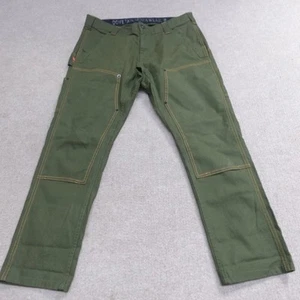 Dovetail Workwear Womens Pants 14 x 28 Green Double Knee Carpenter Maven X - Picture 1 of 15