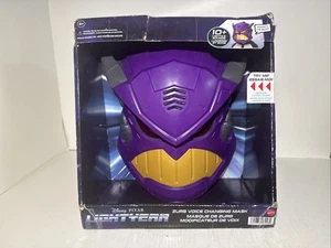Disney Pixar Lightyear Zurg Voice Changing Mask 2021 Role Play Headgear New - Picture 1 of 12