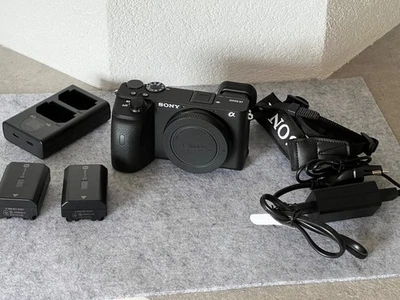 Sony Alpha A6600 24,2MP Kamera APS-C- Schwarz, 1174 Auslösungen, neuwertig - Bild 1 von 4