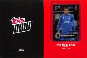 2019-20 TOPPS NOW UEFA ONE TO WATCH #50 CRISTIANO RONALDO - JUVENTUS - POWER - Picture 1 of 2