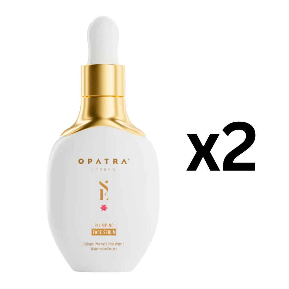 Opatra London Age Defying Plumping Face Serum 2 Pack Skincare Bundle Treatment - Image 1 of 3