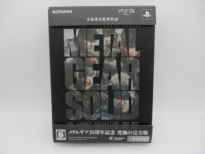 MINT PS3 Metal Gear Solid The Legacy Collection Japan import PlayStation3 - Image 1 of 4