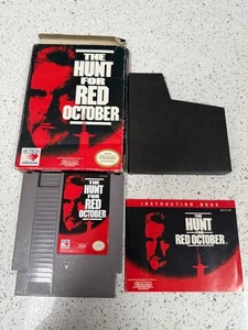 The Hunt for The red October- CIB - Nes - Nintendo Game - Picture 1 of 2