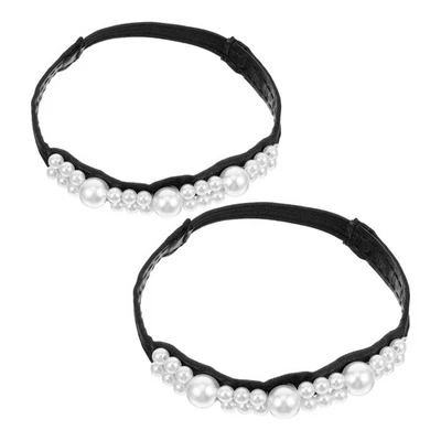 1 paire de sangles pour talons hauts – Lacets élastiques amovibles portables - Photo 1/4