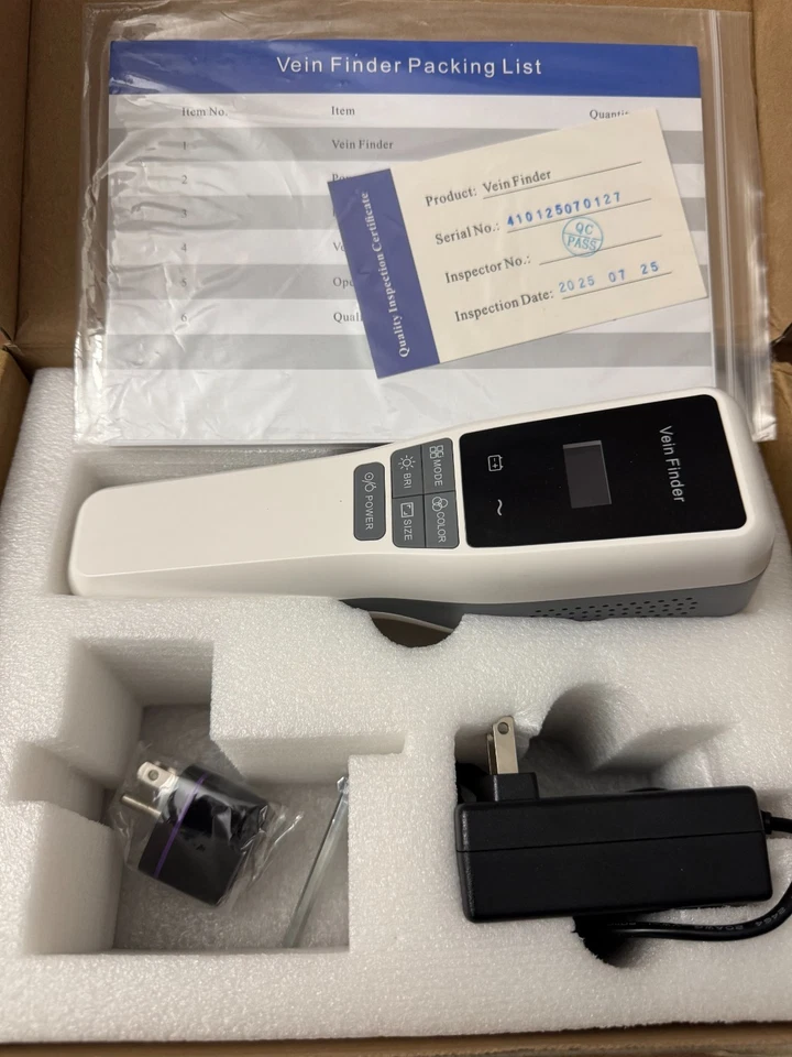 Vein Finder Device with Benchtop Stand – High Resolution Vein Viewer, Multiple  - Image 1 of 4