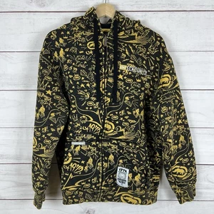 Ecko Unlimited Graphic Art All Over Print Hoodie Y2K Small RARE - Picture 1 of 9