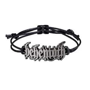 Alchemy Rocks Behemoth: Logo Leather Bracelet -Brand New - Picture 1 of 2