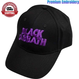 Ozzy Osbourne Tribute Cap🖤Black Sabbath Hat Embroidered Snapback Legend Adults - Picture 1 of 1