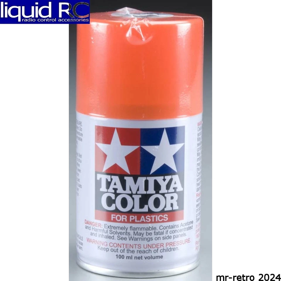 Tamiya Spray Lacquer Ts31 Bright Orange 3 Oz Tam85031