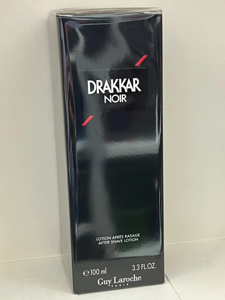 Loción para después del afeitado Drakkar Noir para hombre por Guy Laroche 3,3 OZ NUEVA EN CAJA Foto 1 de 1