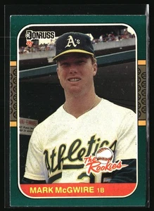 Mark McGwire 1987 Donruss The Rookies Oakland Athletics - Bild 1 von 2