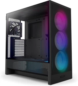 H5 Flow RGB 2024 - Kompaktes ATX Mid-Tower PC Gaming Gehäuse - High Airflow - F360 RG - Bild 1 von 9