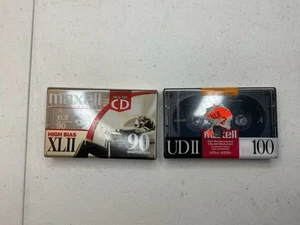 CINTAS DE CASETE MAXELL HIGH BIAS UDII 100 MINUTOS Y 90 Min XL II HIGH SESG nuevas - Imagen 1 de 2