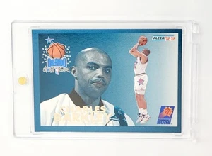 MINT 1992-93 Fleer Charles Barkley NBA All-Star #2 PHILADELPHIA 76ERS SUNS HOF - Picture 1 of 2
