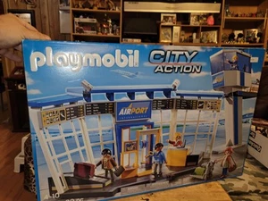 Playmobil City Action 5338 Airport Open Box Mostly New Sealed - Picture 1 of 17