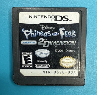 Juego Nintendo DS Phineas and Ferb Across the 2nd Dimension ¡Solo ENVÍO GRATUITO!! Foto 1 de 2