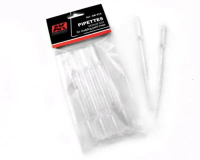 Pipettes Medium Size (7 units) AK-615 - ak-interactive modellismo