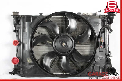 12-15 Mercedes R172 SLK250 Radiador Ventilador Motor AC Condensador Conjunto OEM Foto 1 de 4