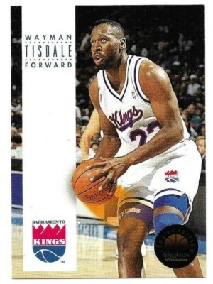 WAYMAN TISDALE 1993-94 SKYBOX CARD NEAR MINT+ CONDITION - Image 1 of 2