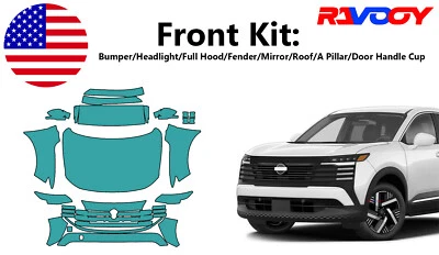 For Nissan Kicks S SR SV 2025 Front Paint Protection Film PreCutKit PPF  - Image 1 of 4