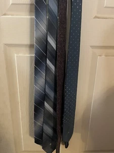 Lote de 4 corbatas de cuello de diseñador para hombre. Beau Brummell-Etienne Aigner-halston 3. - Imagen 1 de 10