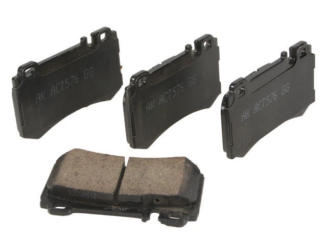 Juego de pastillas de freno traseras para Mercedes SLK55 AMG 2005-2011 Akebono 13165XQDG 2006 2007 Foto 1 de 2