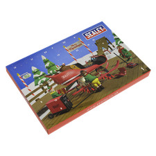 SEALEY Christmas Advent Calendar With 1/4' Ratchet/Socket Set, AVC002 PRE ORDER