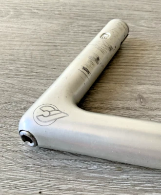 CINELLI QUILL STEM 110 MM CLAMP 26 MM SATIN SILVER 288 GRAMS - Image 1 of 4