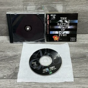 Fatal Fury The Battle Of Fury UNTESTED SUPER RARE! SNK Neo Geo CD Complete CIB W - Picture 1 of 6